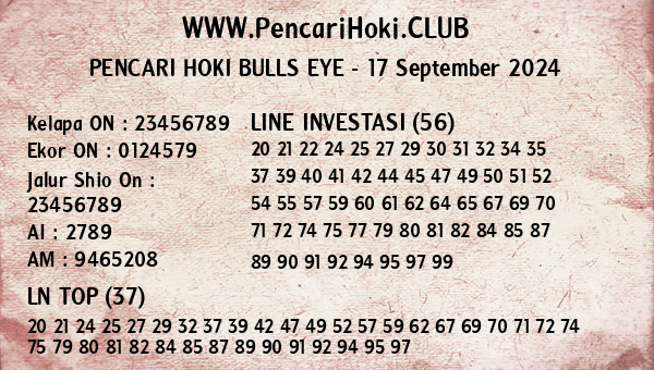 Prediksi Bulls Eye