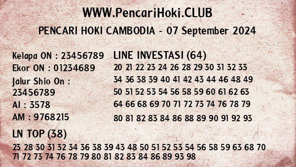 Prediksi Cambodia