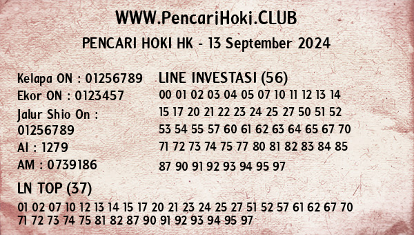 Prediksi HK