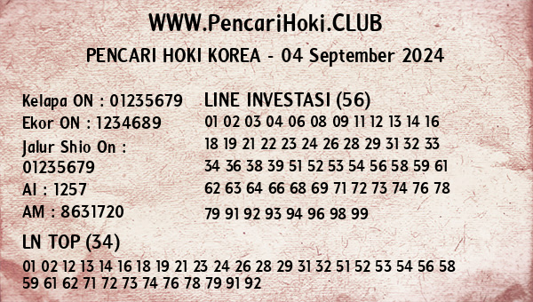 Prediksi Korea