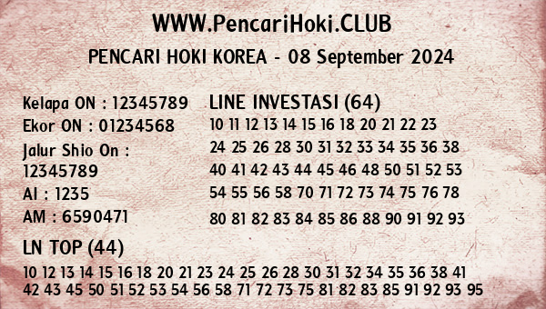 Prediksi Korea