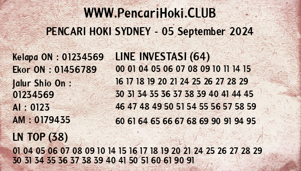 Prediksi Sydney